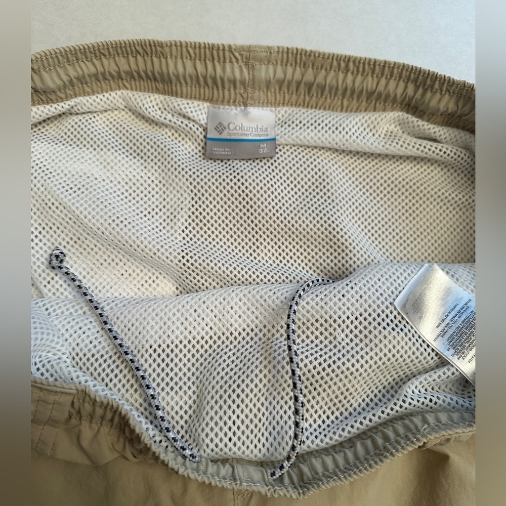 Columbia‎ PFG Men’s Size Medium Convertible Pants/Shorts Omni-Shade Tan 32” - Picture 4 of 13